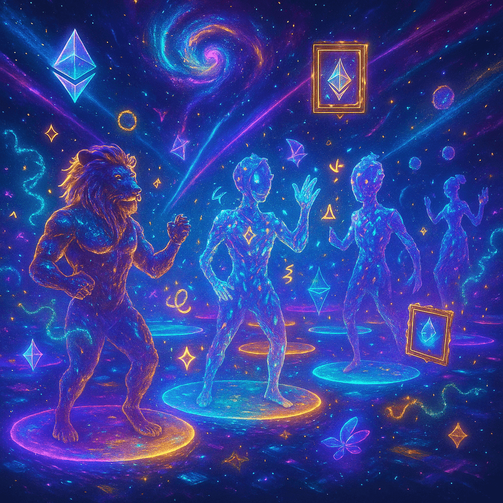 Celebration on Decentraland (AI-generated placeholder)